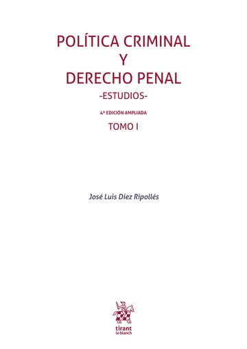 capítulo por capítulo baixar Política criminal y derecho penal -Estudios- 4ª Edición ampliada Tomo I: 1