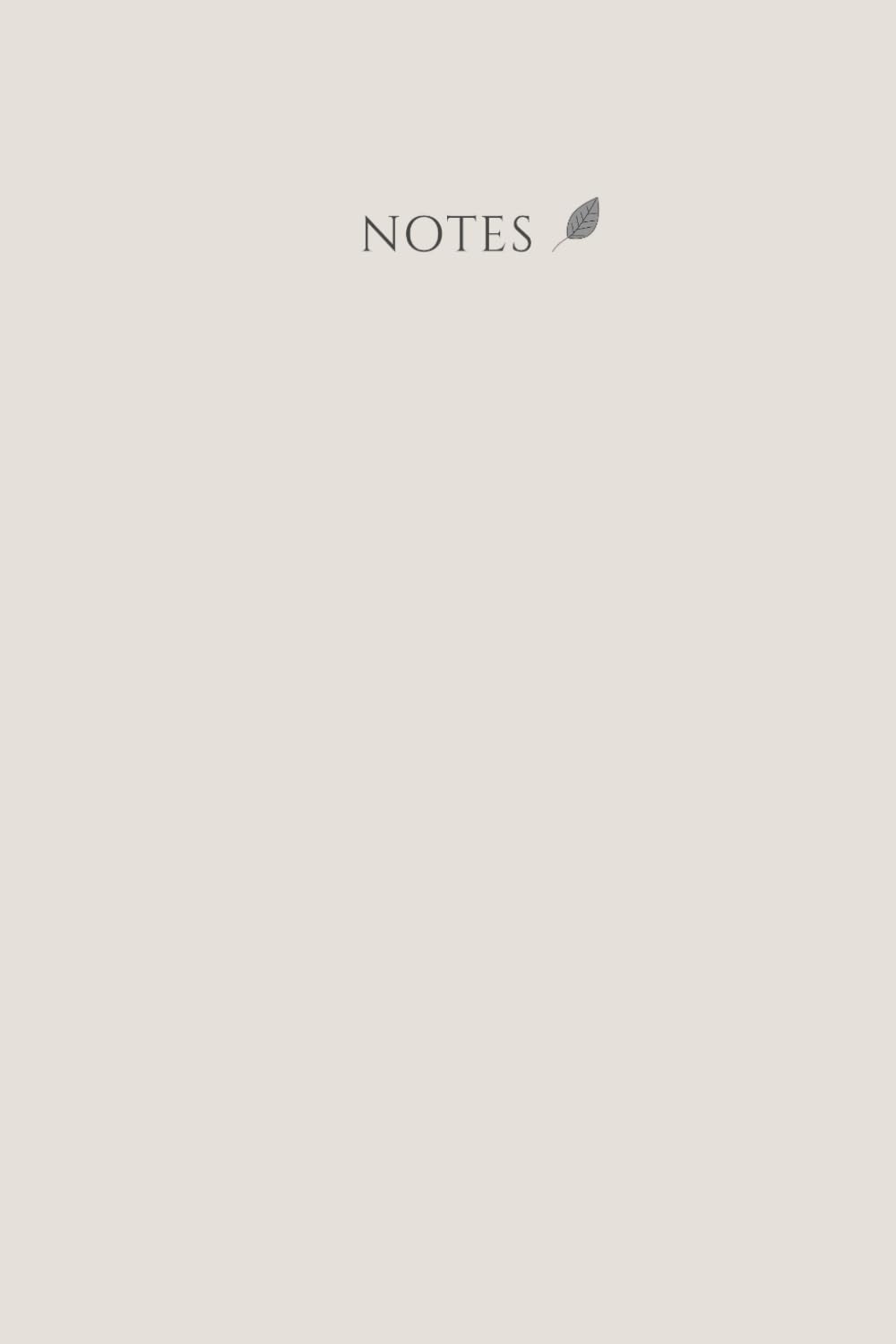 Minimalist Lined Notebook: 100 Pages: Sand Beige Edition – Part of the Earth Tone Leaf Series baixar livro de graça