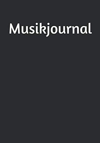 Musikjournal: 100 Seiten Notenheft, Manuskriptpapier, Musik komponieren und Notizen schreiben, Musikjournal (German Edition) baixar o livro de graça