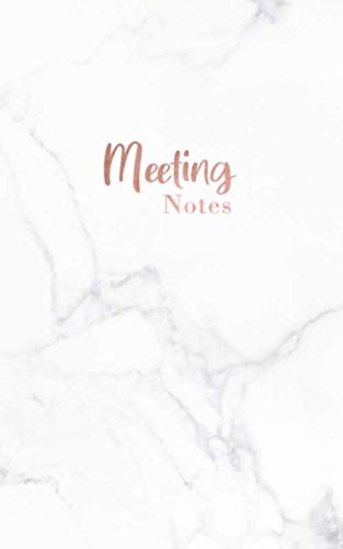 Meeting Notes: Elegant White Marble and Faux Rose Gold | Inspirational Quote - Journal, Notebook, Diary, Composition Book (5 x 8 inches) - 120 Lines Pages baixar o livro de graça