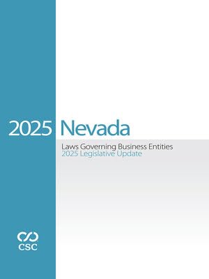 CSC Nevada Laws Governing Business Entities Legislative Update 2025 Edition [LATEST EDITION] baixar o livro de graça