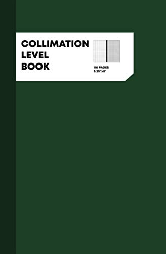 Collimation Level Book: Level Field Book, Level Surveying Book, Collimation Level Journal, 110 Pages, Dark Green Cover (5.25"x8") baixar o livro de graça