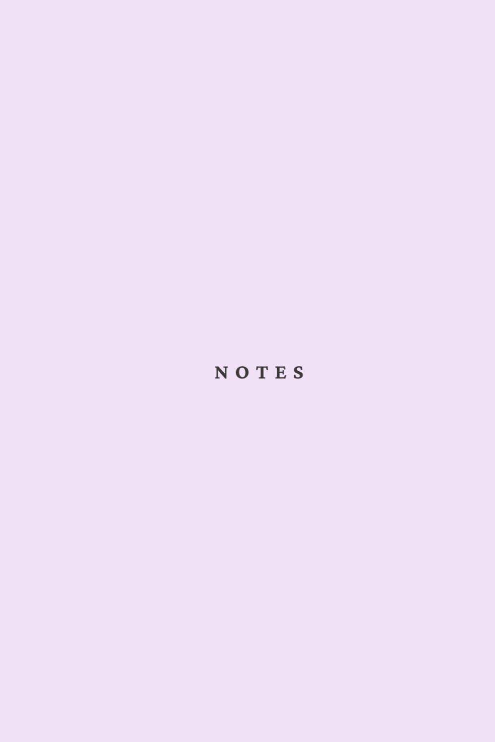 Notes: A Premium Blank Journal and Notebook for Creative Thinking