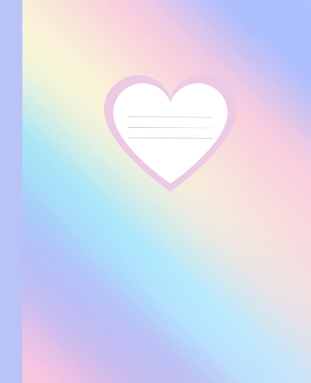 ler totalmente Composition Notebook: Pastel Rainbow Composition Notebook For Teens Kids School Office | 120 lined pages | journal diary note taking