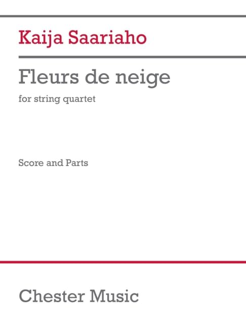 Sarriaho: Fleurs de Neige for String Quartet Score and Parts baixar o livro de graça