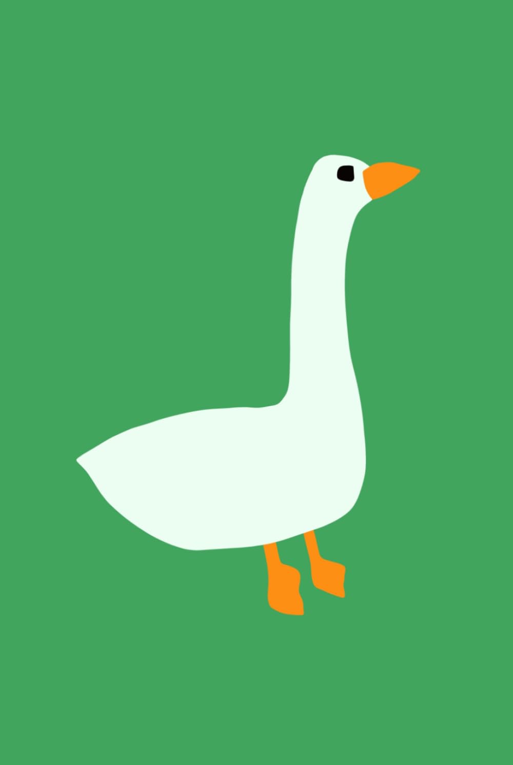 ler totalmente Goose Notebook: A Ruled 6” x 9” Notebook with 120 Pages and a Matte Cover for Bird Lovers, Farmyard Fans and Nature Enthusiasts