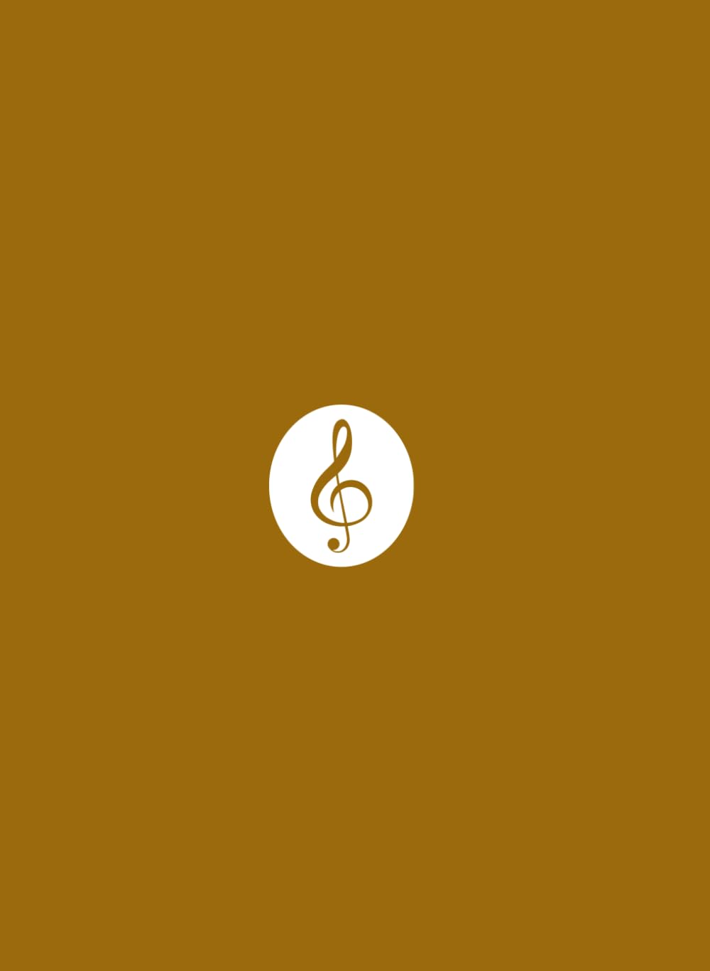 ler totalmente Music Manuscript Notebook - Brown Cover: 160 Pages with 10 Staves per Page, 7.5x10.25 Inches