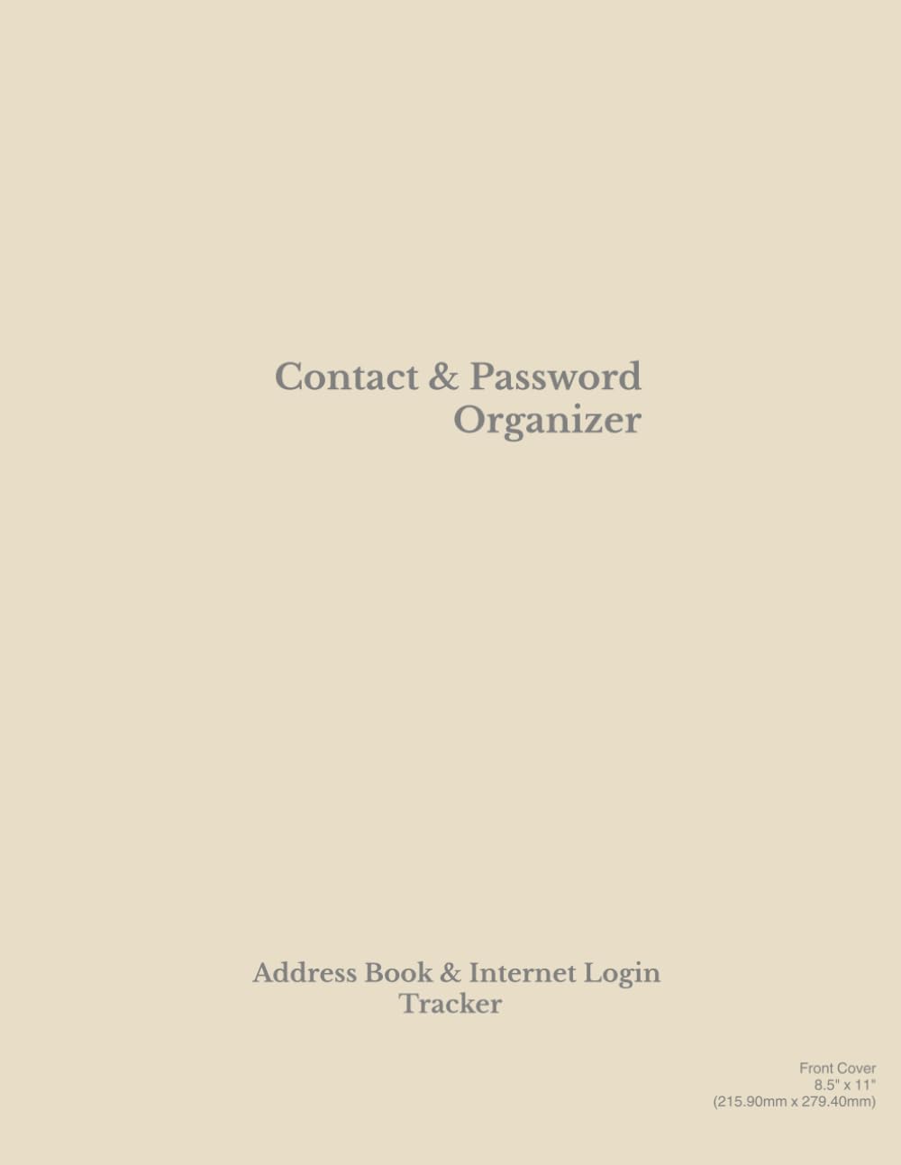 capítulo por capítulo baixar Contact & Password Organizer: Address Book & Internet Login Tracker for Seniors
