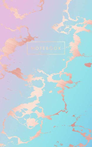 Notebook: Radiant Blue and Pink Marble and Faux Rose Gold | Inspirational Quote - Journal, Notebook, Diary, Composition Book (5 x 8 inches) - 120 Lines Pages baixar o livro de graça