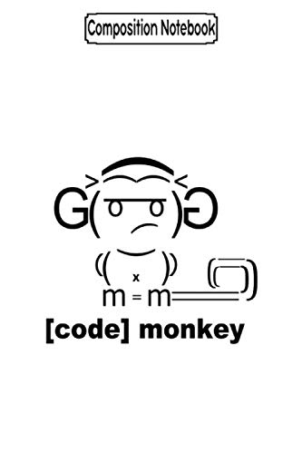 Composition Notebook: [code] monkey Journal Notebook Blank Lined Ruled 6x9 100 Pages baixar o livro de graça