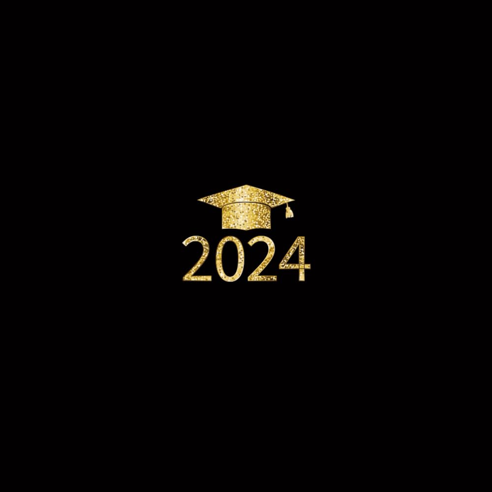 Graduation Guest Book 2024 with Black Pages: Guest Sign In Book for Graduation Party. baixar livro de graça