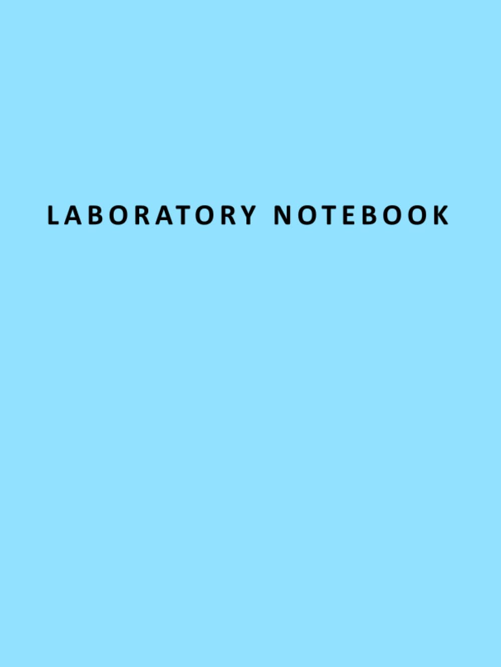 ler totalmente Laboratory Notebook: Laboratory Notebook For Undergraduate and Graduate Research | Light Blue Exterior with Premium Colored (Blue) Quad Ruled Pages | Hard Cover 8.25" x 11" | 201 Numbered Pages
