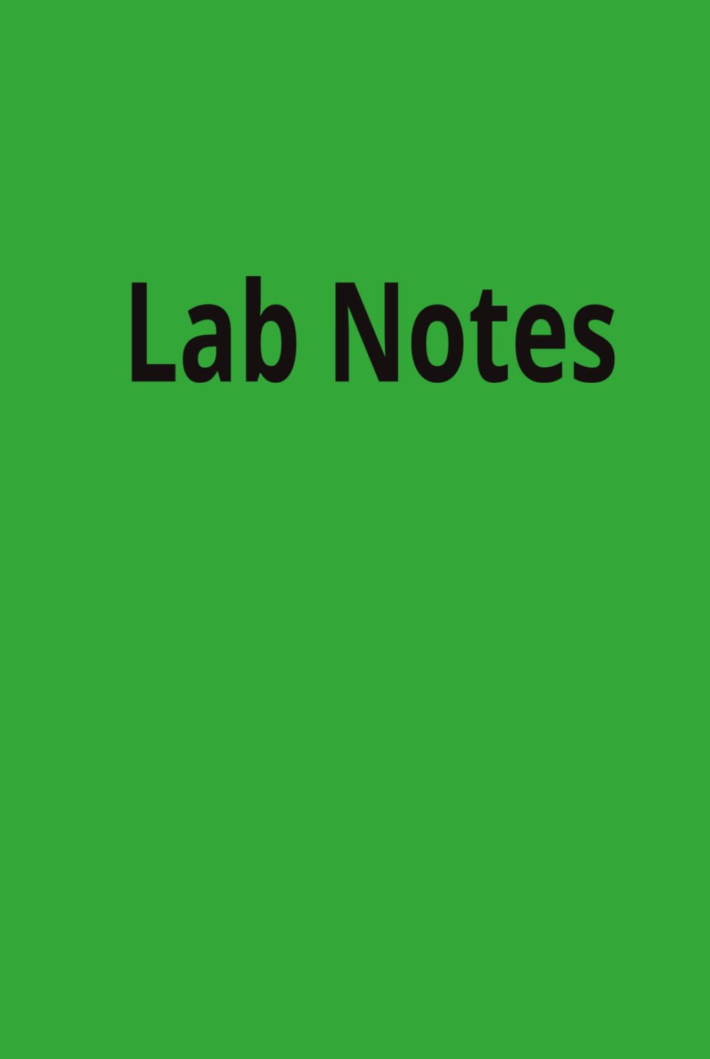 capítulo por capítulo baixar The Lab Notebook: A Practical Laboratory Research Journal for Experiments, Data, Observations, Protocols, Scientific Notes & more | 6” x 9” (15.24... and lined paper in one with index | Hardcover