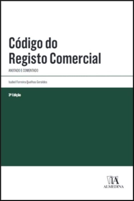 ler totalmente Código do Registo Comercial: Anotado