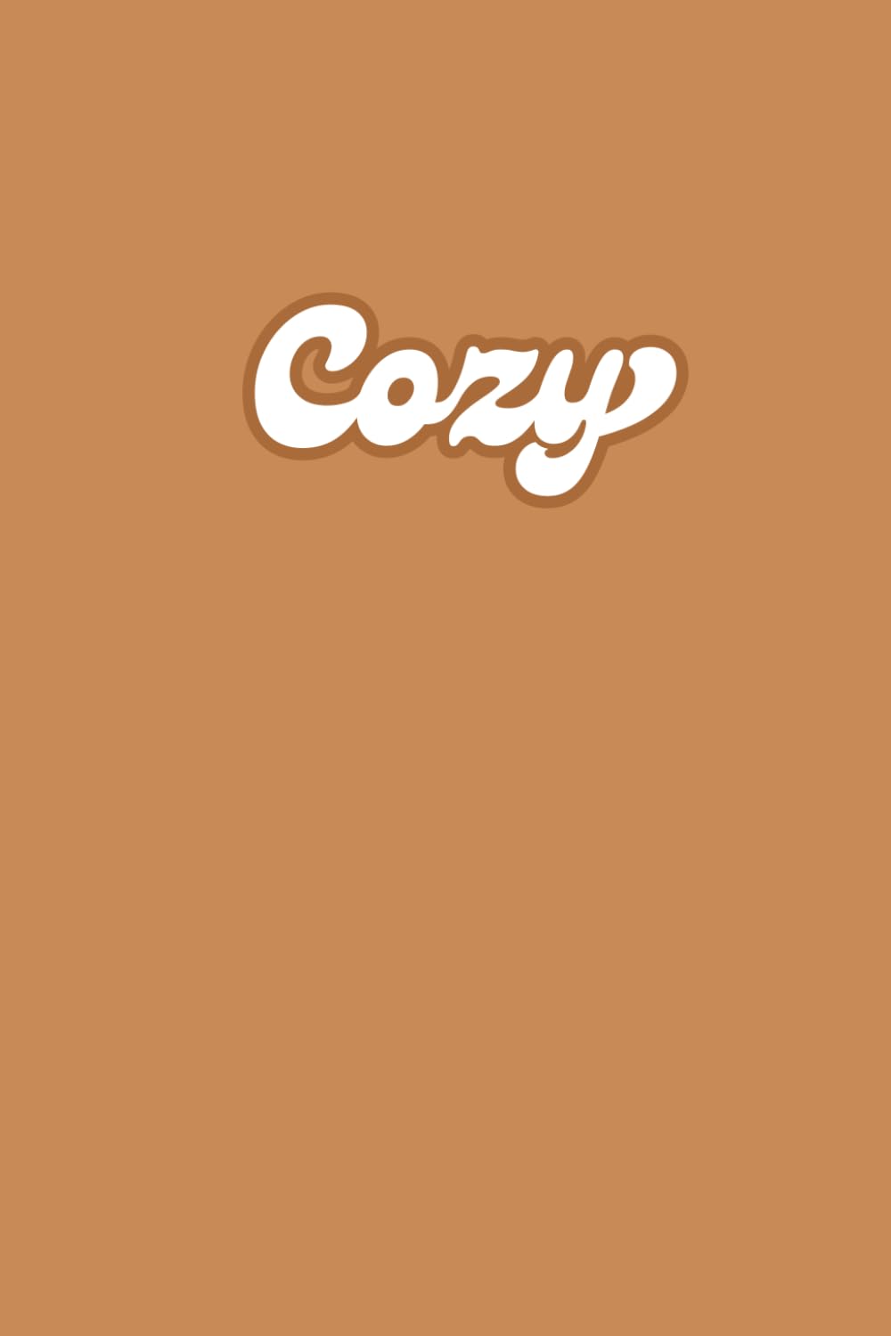 Cozy: Carnet de notes rétro - Collection Mini Groovy