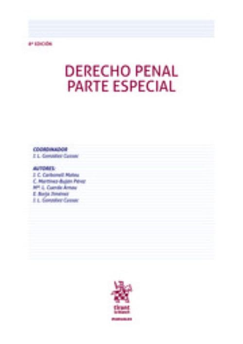 Derecho Penal. Parte especial 8ª Edición baixar o livro de graça