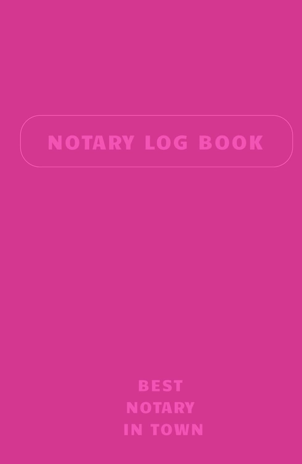 capítulo por capítulo baixar Notary Log Book – Best Notary in Town: Discreet Pink Edition (5×8 Pocket Size) | 200 Numbered Records, 2 Entries per Page | Professional Notary... Jurats, Oaths, and Copy Certifications