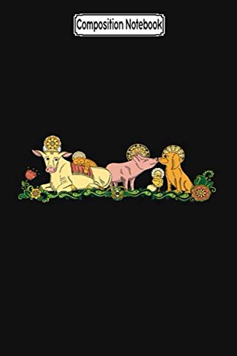 Composition Notebook: Crazy animals Journal Notebook Blank Lined Ruled 6x9 100 Pages