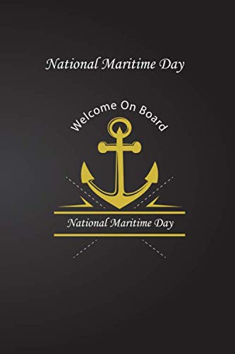 ler totalmente National Maritime Day: Lined notebook / Journal / Dairy gift / 110 Blank Pages, 6x9 inches, Matte Finish Cover