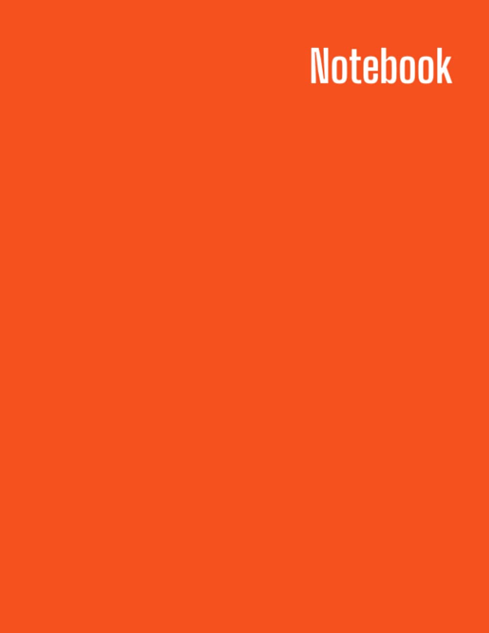 capítulo por capítulo baixar Basic Notebook: Plain Orange Note Book: College Ruled (8.5x11 inches) - 150 Lined Pages (Basic Color Notebooks)