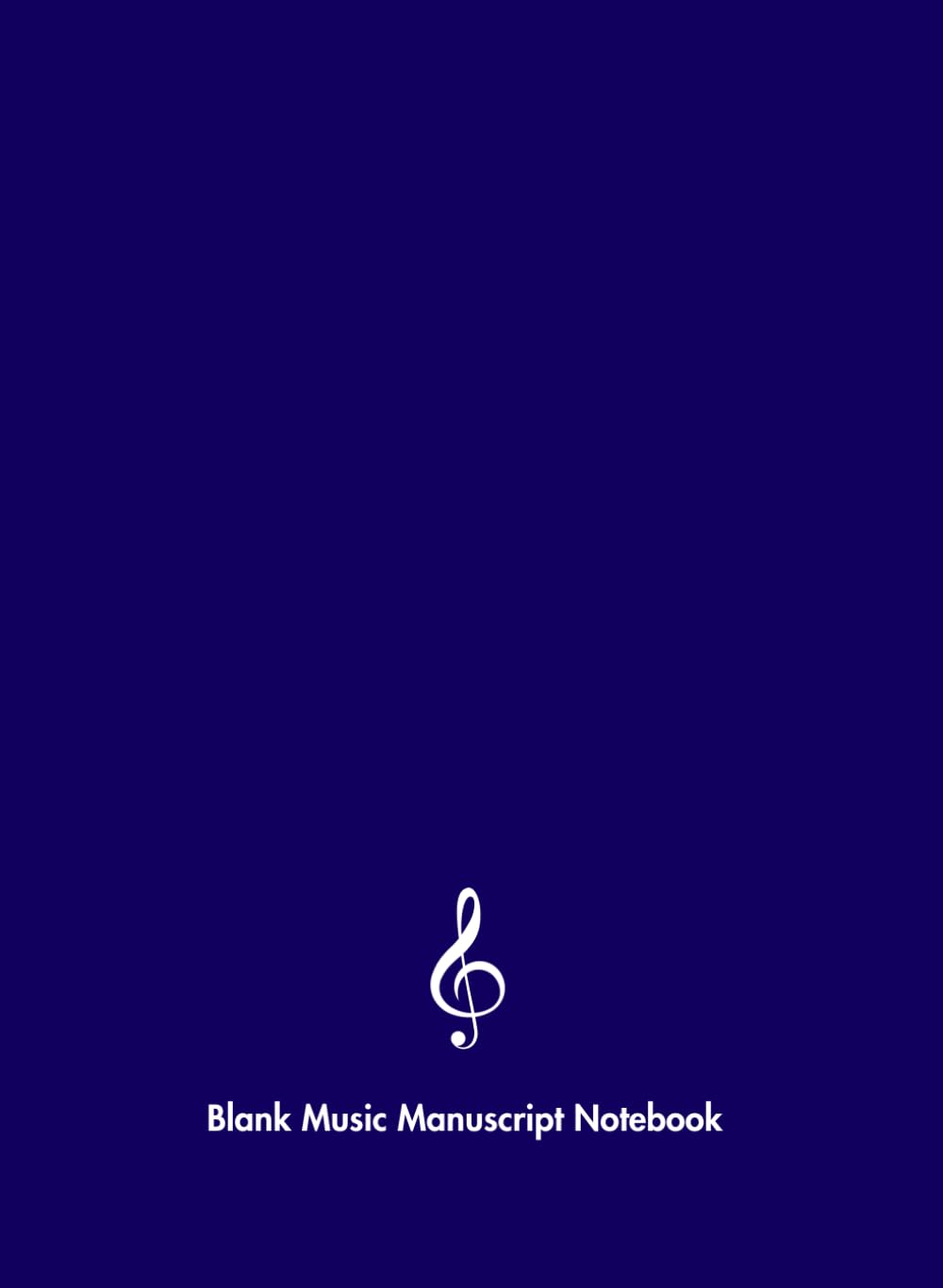 capítulo por capítulo baixar Blank Music Manuscript Notebook - Blue Cover: 10 Staves per Page, 120 Pages, 7.5 x 10.25 inches