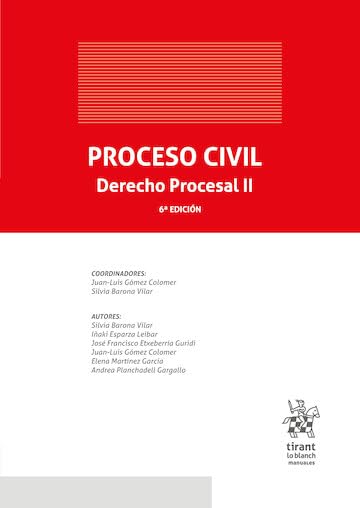ler totalmente Proceso civil. Derecho procesal II 6ª edición (Manuales de Derecho Civil y Mercantil) (Spanish Edition)