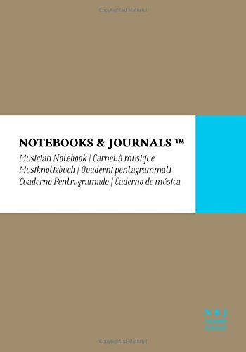 ler totalmente Caderno Pentagrama Notebooks & Journals, Extra Large, Bege, Soft Cover: (17.78 x 25.4 cm)(Caderno de Música) (Portuguese Edition)