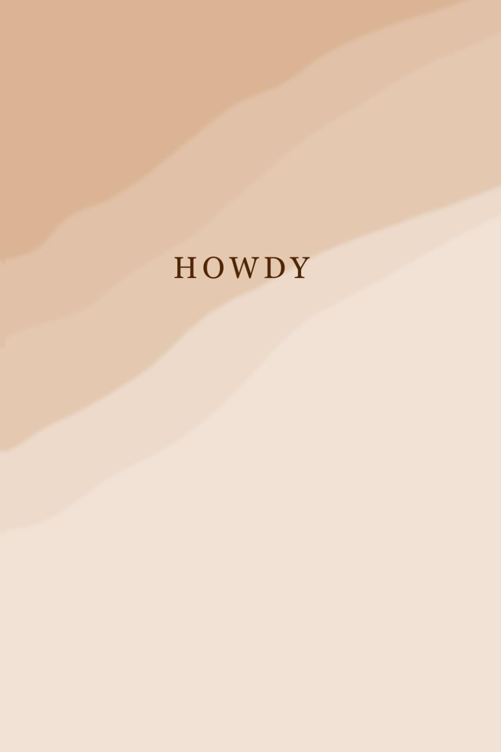 ler totalmente Howdy Journal