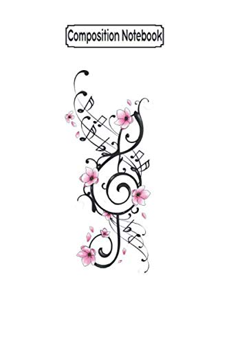Composition Notebook: Treble Clef Music - Journal Notebook Blank Lined Ruled 6x9 100 Pages baixar livro de graça