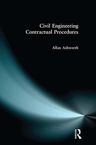 Civil Engineering Contractual Procedures (English Edition) baixar livro de graça