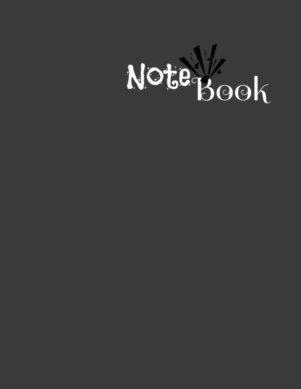 capítulo por capítulo baixar Notebook: Unlined Notebook- Large (8.5 ×11 inches) - 100 Pages - Black cover: Notebook lines notebook,notebook lines notebook,notebook of dome... notebook,notebook composition notebook