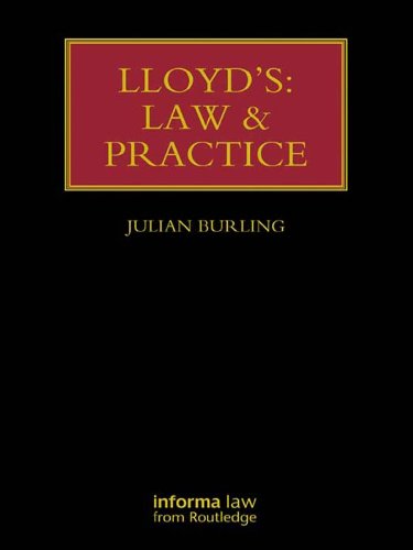 Lloyd's: Law and Practice (Lloyd's Insurance Law Library) (English Edition) baixar livro de graça