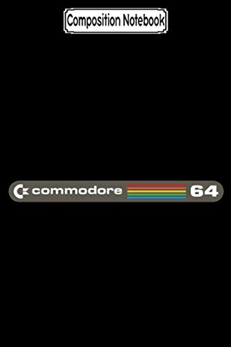 Composition Notebook: Commodore 64 logo Journal Notebook Blank Lined Ruled 6x9 100 Pages baixar o livro de graça