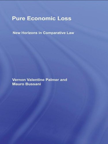 Pure Economic Loss: New Horizons in Comparative Law (UT Austin Studies in Foreign and Transnational Law) (English Edition)