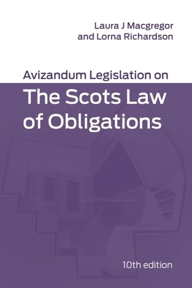 ler totalmente Avizandum Legislation on the Scots Law of Obligations (English Edition)