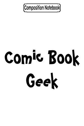 ler totalmente Composition Notebook: Comic book geek Journal Notebook Blank Lined Ruled 6x9 100 Pages