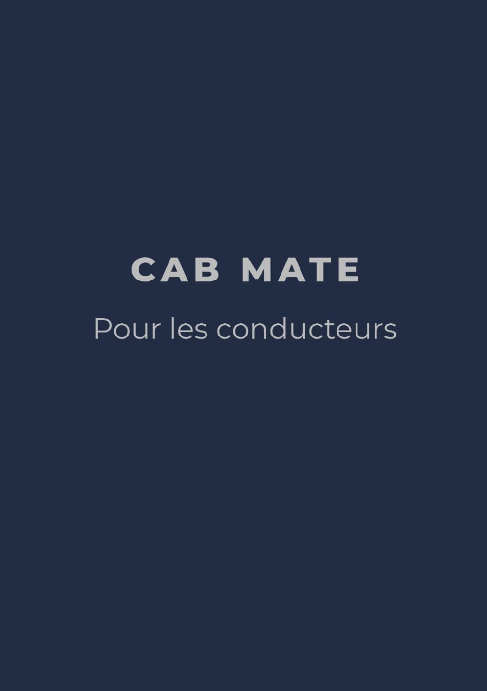capítulo por capítulo baixar Carnet du Conducteur de Train – Cab Mate: Pour les Conducteurs (French Edition)