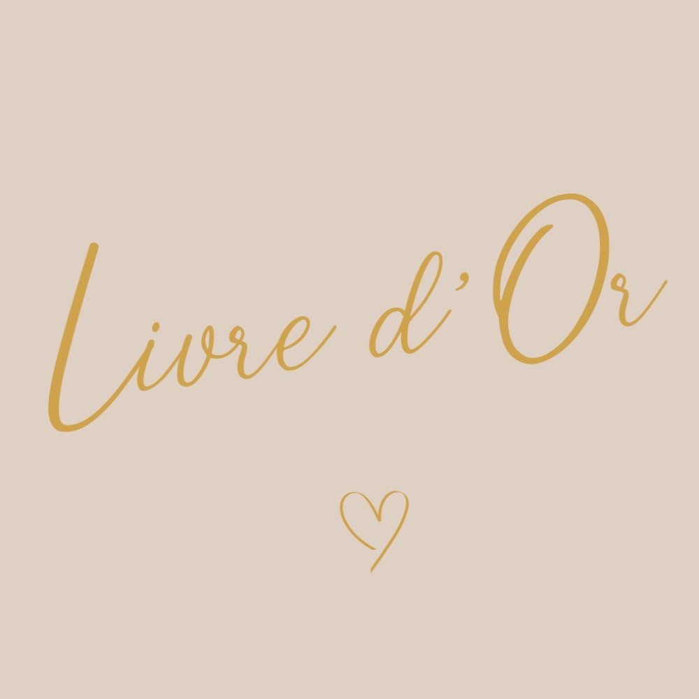 ler totalmente Livre d'Or: Beige et Doré – Mariage, PACS, Fiançailles, Noces, Anniversaire, Baptême, Communion, Baby Shower, EVJF. Pages à remplir avec messages, photos et félicitations des invités.