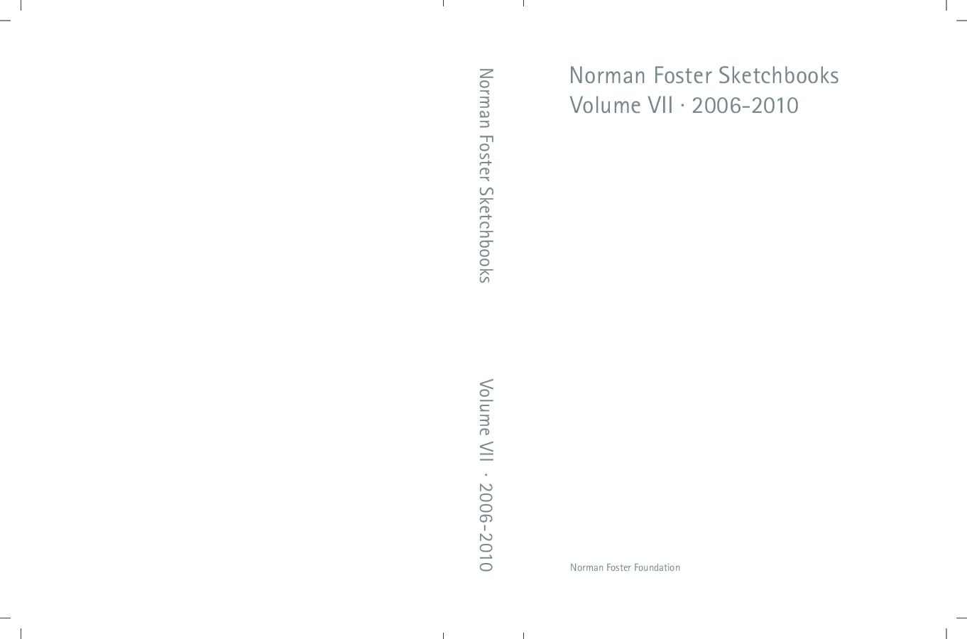Norman Foster Sketchbooks Volume VII baixar o livro de graça