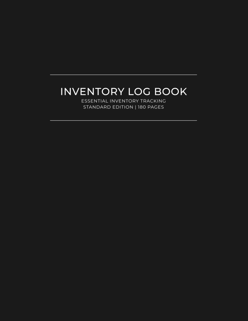 Inventory Log Book - Standard Edition: Essential Inventory Tracking baixar o livro de graça