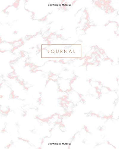 Journal: Soft White Marble and Rose Gold | Inspirational Quote - Journal, Notebook, Diary, Composition Book (8 x 10 inches) - 120 Lines Pages baixar livro de graça