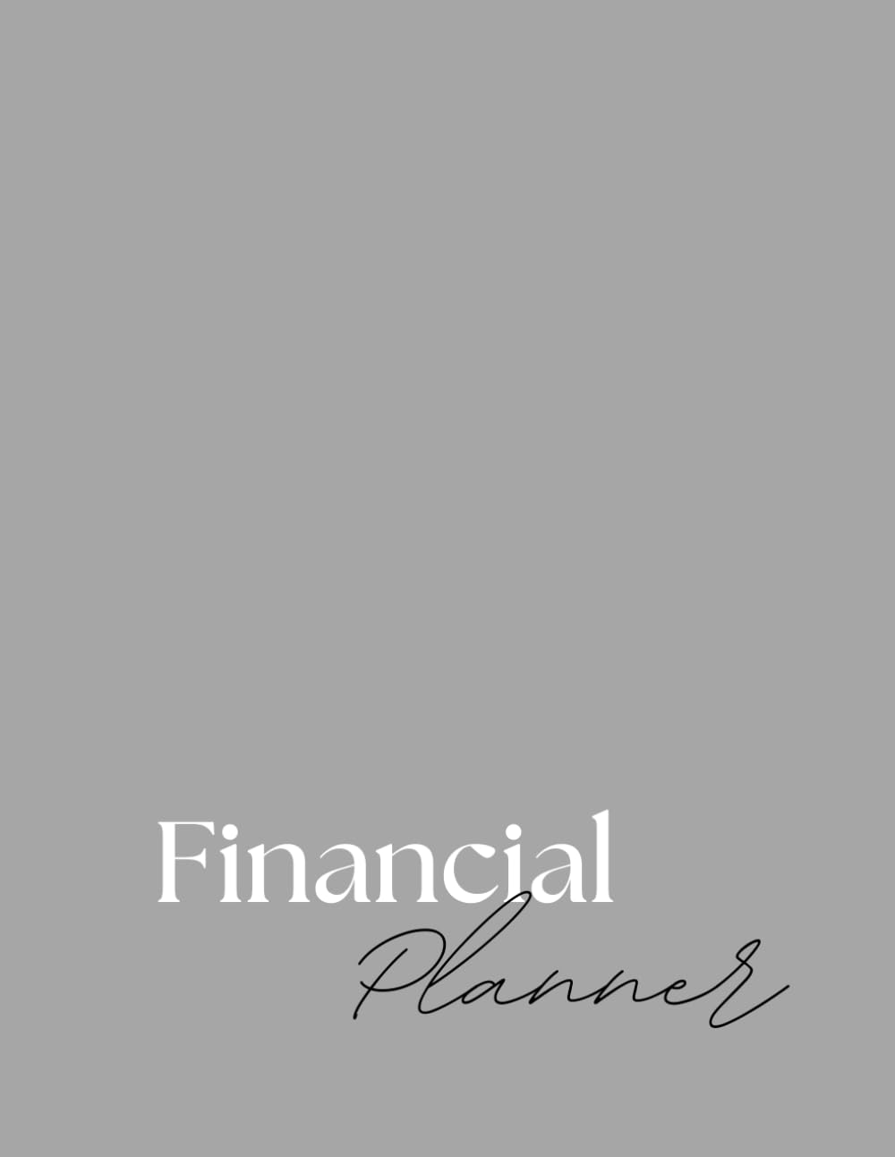 capítulo por capítulo baixar 2024-2025 Grey Minimalist Annual Financial Tracker Budget Book Income Expense Log Savings Goals Journal Notebook Gifts for Teachers Students
