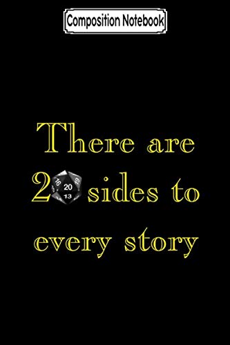 ler totalmente Composition Notebook: The twenty-sided story Journal Notebook Blank Lined Ruled 6x9 100 Pages