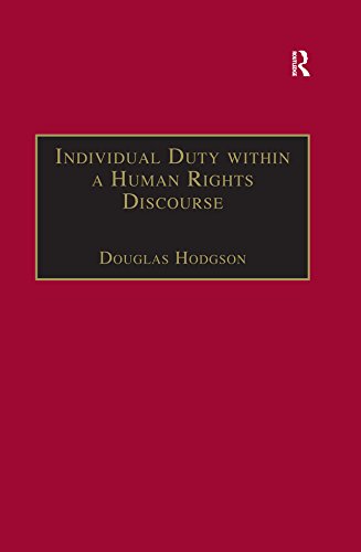 Individual Duty within a Human Rights Discourse (Applied Legal Philosophy) (English Edition) baixar livro de graça