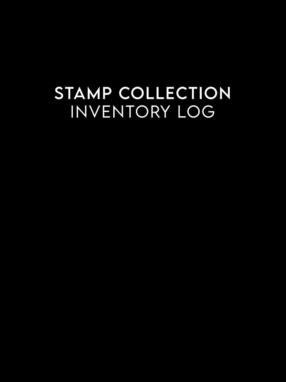 ler totalmente Stamp Collection Inventory Log: Inventory Book Ideal for Stamp Collectors.