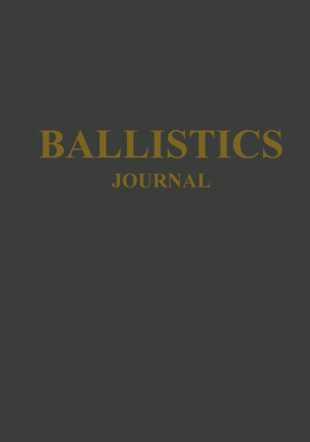 Ballistics Journal: Record Ammo, Distance, Dialed Adjustments, and Impact Results | Built for Long Range and Hunting