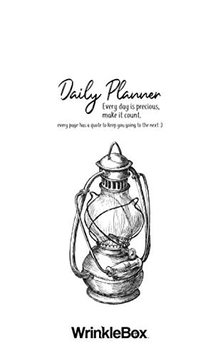 Vintage Lamp - 12 Week Planner - Vintage Lamp Design Cover - Motivational Quotes Every Page (WrinkleBox Planner) baixar livro de graça