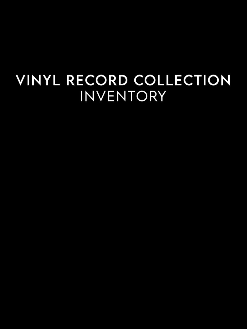 Vinyl Record Collection Inventory: Inventory Book Ideal for Music Albums Collectors. baixar livro de graça