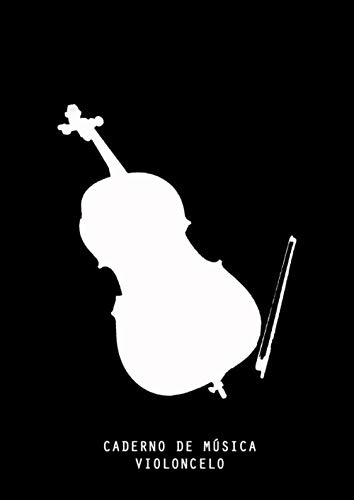 CADERNO DE MÚSICA - VIOLONCELO: caderno de pauta musical para as suas criações e exercícios - 10 pautas por folha – para Músicos, Alunos, Professores, Compositores e Artistas! (Portuguese Edition)