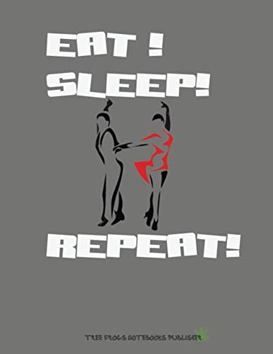 capítulo por capítulo baixar Eat Sleep Salsa Repeat: Salsa Dance Teacher Daily Planner 8.5x11 Inches - 110 pages planning your day / Organizer writing book planner diary: Shopping... List To Do/Daily Menu/Notebook for Every Day